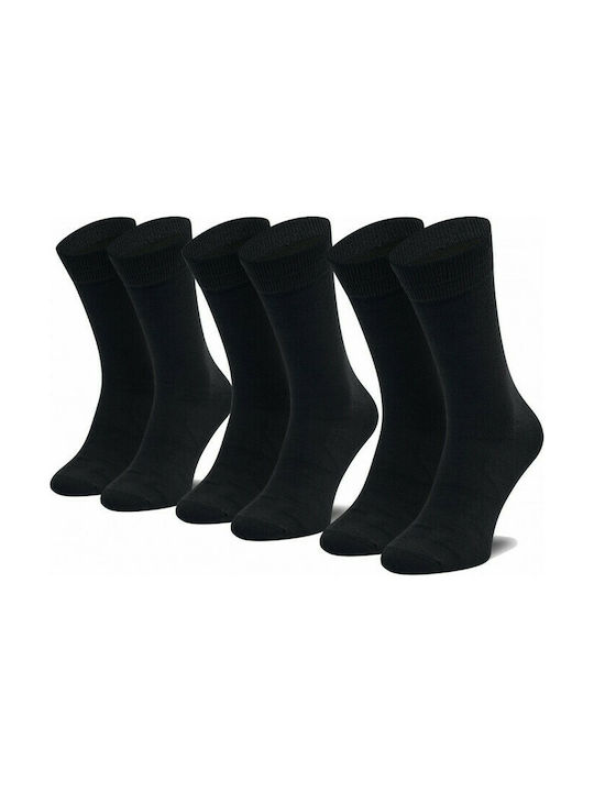 Jack & Jones Unisex Μονόχρωμες Κάλτσες Μαύρες 3Pack