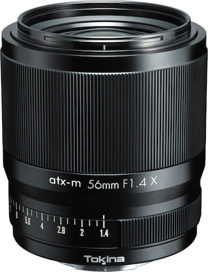 Tokina Full Frame Camera Lens ATX-M 56mm F/1.4 Fixed for Fujifilm X Mount Black
