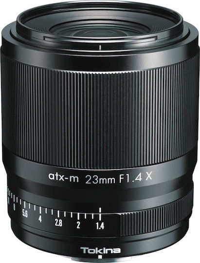 Tokina Crop Φωτογραφικός Φακός ATX-M 23mm F/1.4 Wide Angle για Sony E Mount Μαύρος