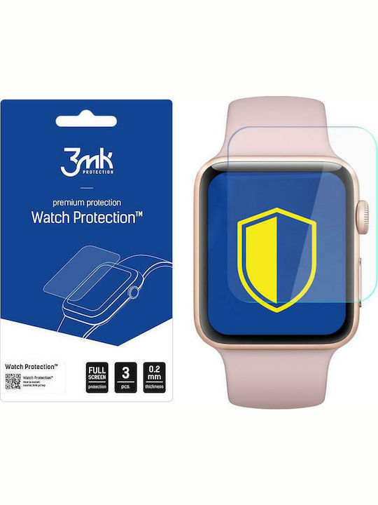 3MK ARC+ Защитен екран за Apple Watch 38мм 3бр