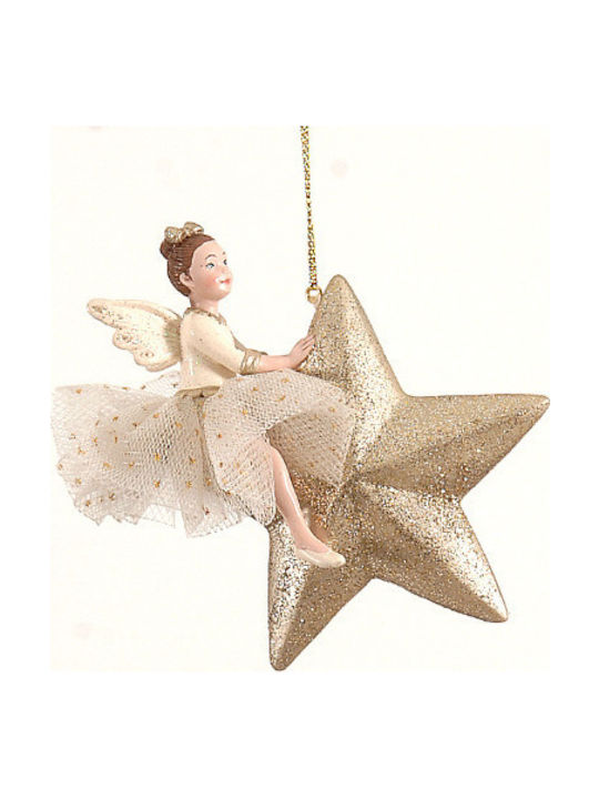 Fairy ornament in the star 11cm