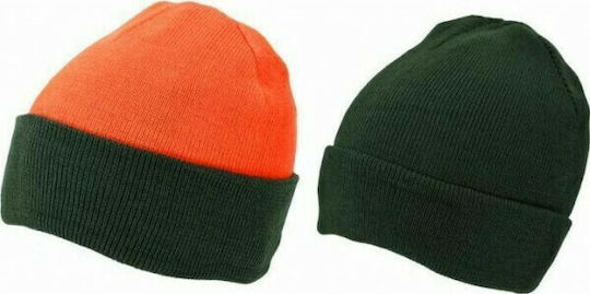 Beanie Männer Wendbar Beanie in Khaki Farbe