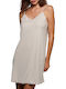 Lida Women's Nightdress Ecru