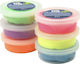 Creativ Company Silk Clay Neon Πηλός Πολύχρωμος 84gr