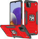 Wozinsky Ring Armor Back Cover Plastic Roșu (Ga...