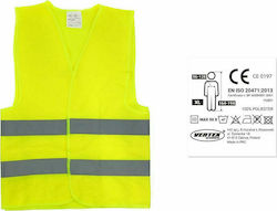 AMiO P/71229/AM Safety Vest with Reflective Film Yellow