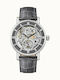 Ingersoll The Herald Men's Watch 40mm Automatic with Black Leather Strap