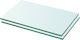 Transparent Wall Shelves 2 Pieces 30x12x0.8cm