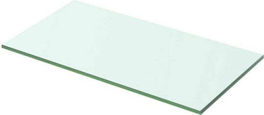 Прозрачен Стенен Рафт 50x20x0.8см