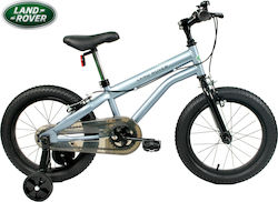 Land Rover Licensed 16" Kids Bicycle BMX Silver