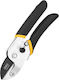 Deli Baumschere Typ Bypass-Schere Länge 20cm mit Maximalem Schnittdurchmesser 15mm