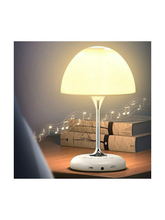 JY-85 Bluetooth Decorative Lamp Mushroom LED Battery White