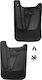 Novline Rear Car Mudguards Rear for Subaru Impreza XV 2010-2011 2 pieces 2pcs