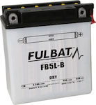 Fulbat Μπαταρία Μοτοσυκλέτας FB5L-B με Χωρητικότητα 5Ah 12V 65A