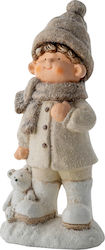 Zen Collection Christmas Figure Toddler Beige Height 47cm