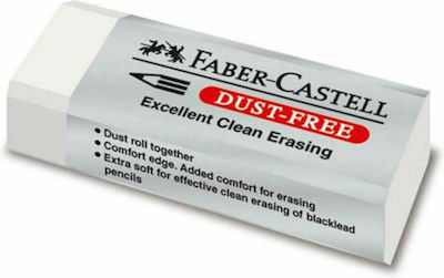 Faber-Castell Gumă pentru Creion Dust Free 1buc Albă