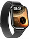 MaxCom FW45 Aurum Smartwatch με Παλμογράφο (Μαύρο)
