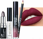 La Meila Nageta Makeup Set for the Lips #7 4pcs