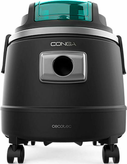 Cecotec Conga Rockstar 2000 Wet&dry Liberty Επαναφορτιζόμενη Σκούπα Υγρών / Στερεών με Πλαστικό Κάδο 20lt