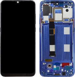 Xiaomi Οθόνη mit Touchscreen und Rahmen für Mi 9 (Blau)