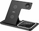 XO Wireless Charger (Qi Pad) 15W Blacks (WX023)