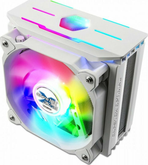 Zalman CNPS10X Optima II RGB Ψύκτρα Επεξεργαστή για Socket AM4/AM5/115x Λευκή