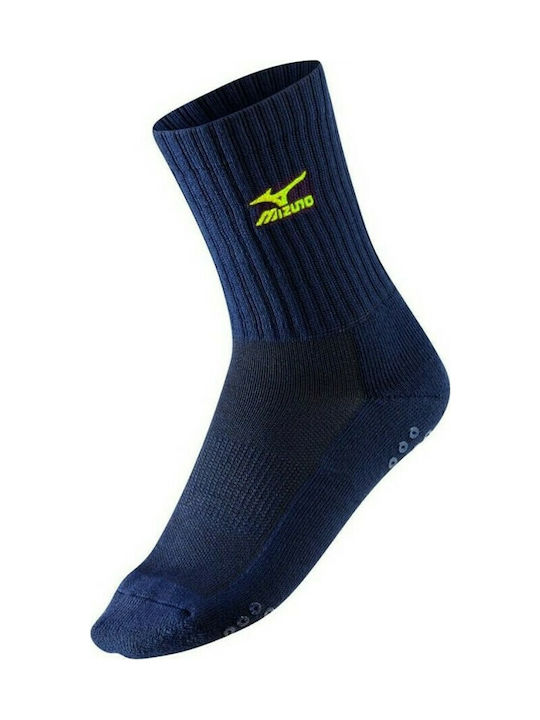 Mizuno Volley Αθλητικές Κάλτσες Μπλε 1 Ζεύγος