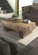 Wooden Coffee Table Made from Natural Tree Trunks M1.00 x W0.51 x H0.37 Molfs