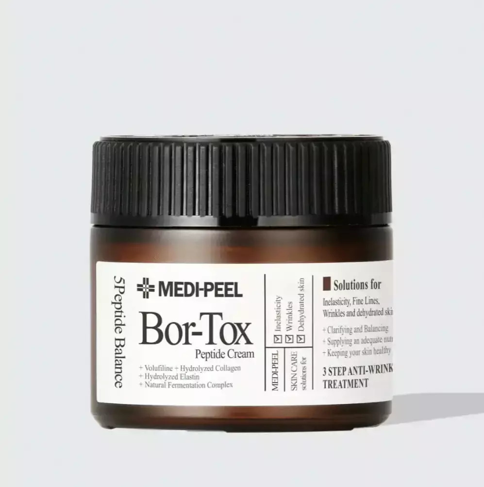 Medi Peel Bor-Tox Peptide Ενυδατική Κρέμα Προσώπου Ημέρας με Ρετινόλη & Υαλουρονικό Οξύ 50gr