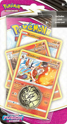 Pokemon Pokemon TCG Sword & Shield Fusion Strike - Scorbunny , Raboot , Cinderace Pokémon Pachete POK809248