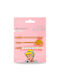Munchkin Σταχτοπούτα Set Kids Hair Clips with Bobby Pin in Gold Color 3pcs 99050