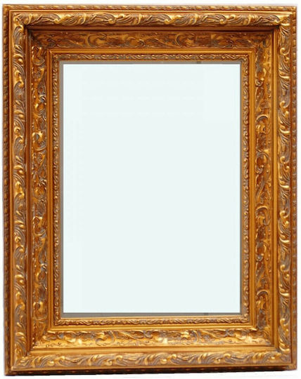 Royal Art Collection INA3/3029/70GL Καθρέπτης Με Στήριξη 4 Σημείων Ορθογώνιος Χρυσός 70x50cm Royal Art Collection INA3/3029/70GL Καθρέπτης Με Στήριξη 4 Σημείων Ορθογώνιος Χρυσός 70x50cm