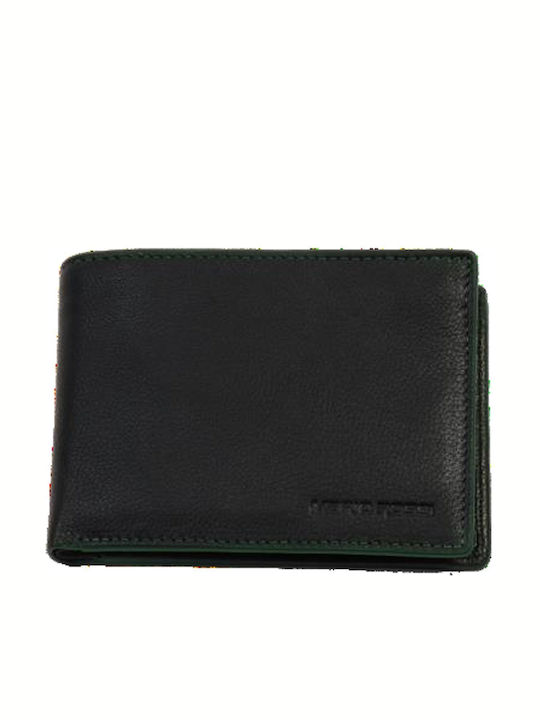 Mario Rossi Leather Men's Wallet Classic Black/...