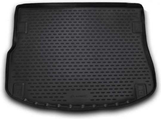 Novline Auto Fußmatte Kofferraum Erhöhte Seiten für Land Rover Range Rover Evoque 2011-2017 Schwarz