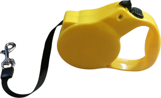 AGC Foldable Dog Leash/Lead Strap Yellow in Yellow color 3m up to 30kg