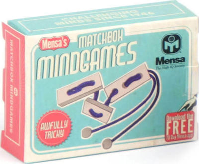 Mensa Puzzle Matchbox Sewed Planks Rätsel für 6+ Jahre IQ-1038A 1Stück