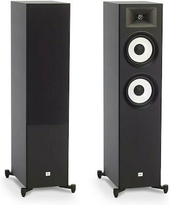 JBL Stage A190 JBLStageA190 Paar Hi-Fi Lautsprecher Boden 2.5 Anzahl von Fahrern B26xT37xH107cm. Schwarz