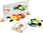 Djeco Κολάζ Παιχνίδι Σύνθεσης Εικόνας Με Καθρέφτη 'ζωάκια' για Παιδιά 6+ Ετών