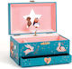 Djeco Djeco Kids Jewelry Box Squirrel Made of Blue Wood