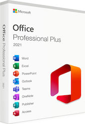 Microsoft Office Professional Plus 2021 Πολύγλωσσο σε Ηλεκτρονική άδεια για 1 Χρήστη