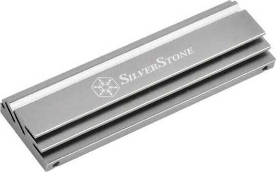 Silverstone M.2 Passive Cooler Aluminum Titanium Grey M.2 SSD-Kühlung Gray
