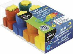 Kidea Set 8 Vopsele Degete