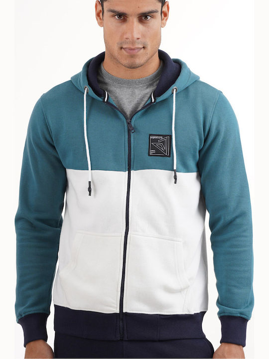 Magnetic North Men's Sweatshirt with Hood Petro...