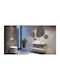 Swiss Aqua Technologies Infinitio Aufgesetztes Waschbecken Keramik 45.5x32.5x13.5cm White Matt