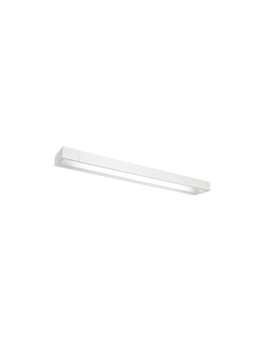Redo Group Flipper Modern Lamp Bathroom with Integrated LED and Warm White Light 60x10cm