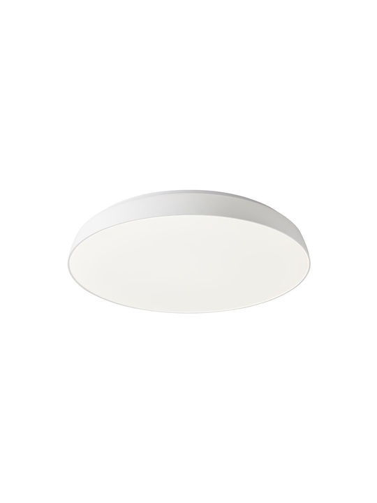 Redo Group Erie Modern Metallic Ceiling Mount Light with Integrated LED in White color 56pcs