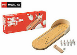 Miquelrius Holz-Tischflipper Table Bowling Game