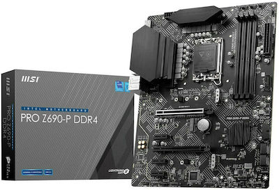 MSI Pro Z690-P DDR4 Mainboard ATX mit Intel 1700 Sockel