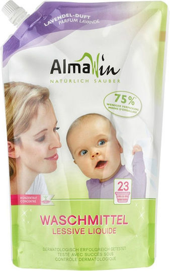Almawin Baby Liquid Detergent for Sensitive Clothes 1.5lt (23 Measuring Cups)