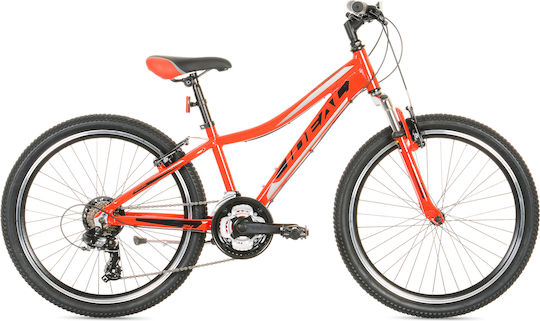 Ideal Strobe 24" 2021 Rot Fahrrad Mountainbike mit 21 Gängen